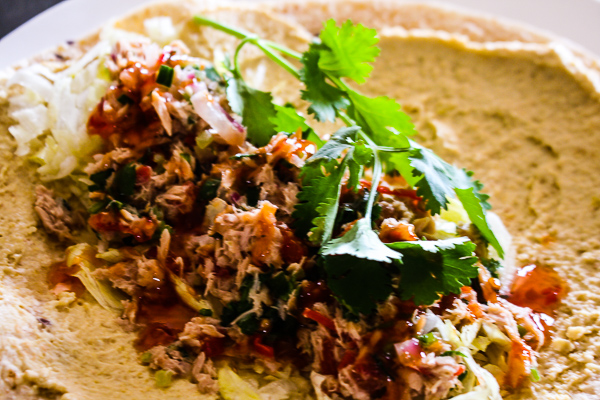 Thai-inspired Tuna Wraps