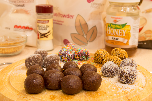 Cocao and Honey Balls